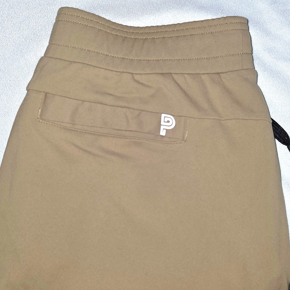 Public Rec Men All Day Every Day Pants Khaki Tan Jogger Stretch Size 31X28